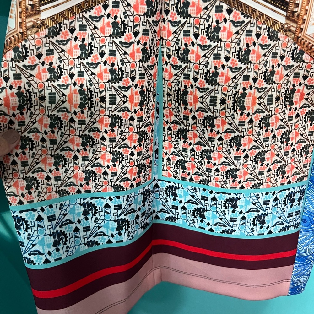 Euc Clover Canyon Abstract Pattern Multi-Colored … - image 3